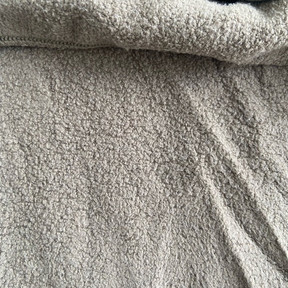 aerie Offline Camo Printed Oversized Hooded Poncho Sweater Fleece - Picture 7 of 8